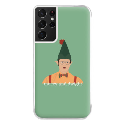 Merry And Dwight Phone Case for Galaxy S21 Ultra