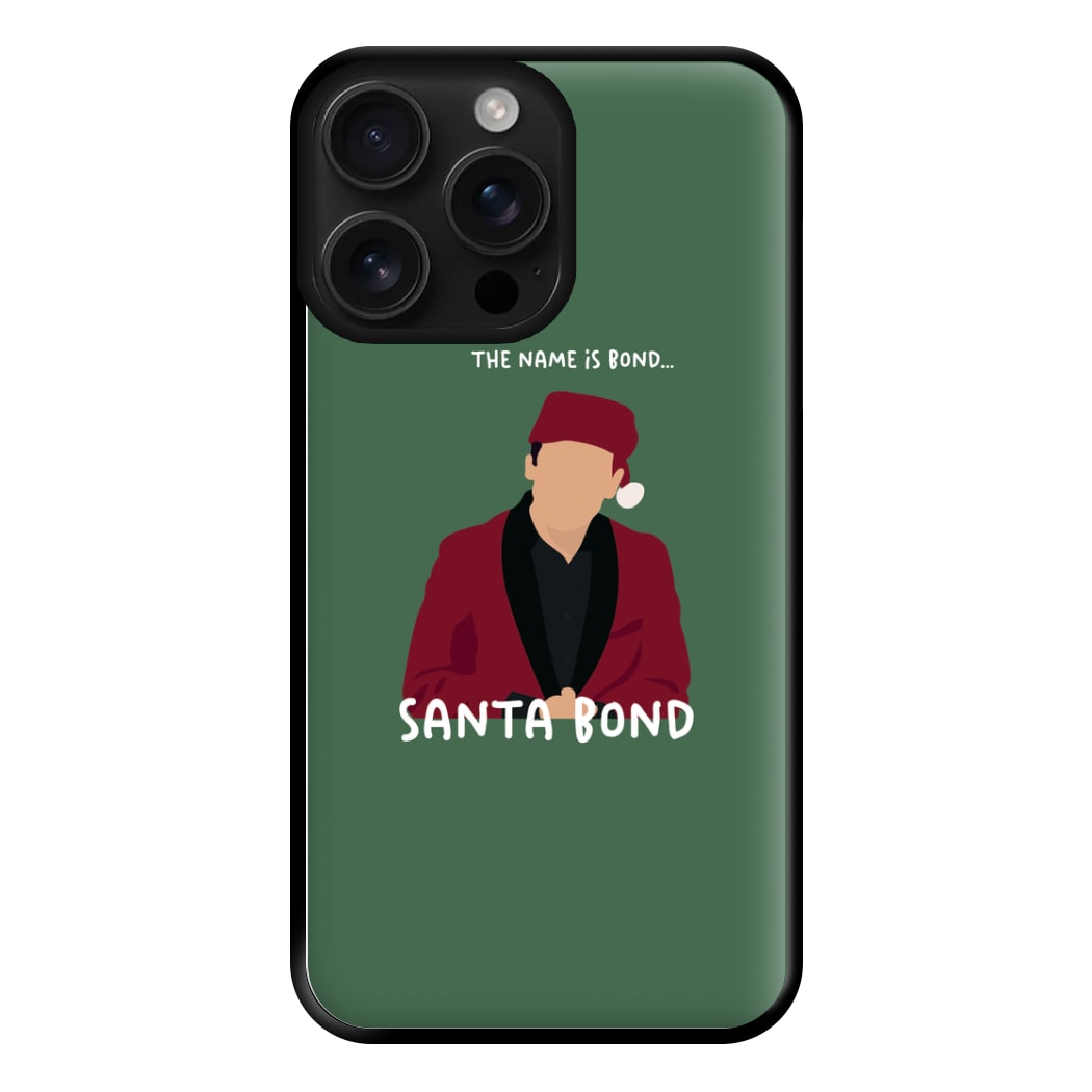 Santa Bond Phone Case for iPhone 16 Pro Max