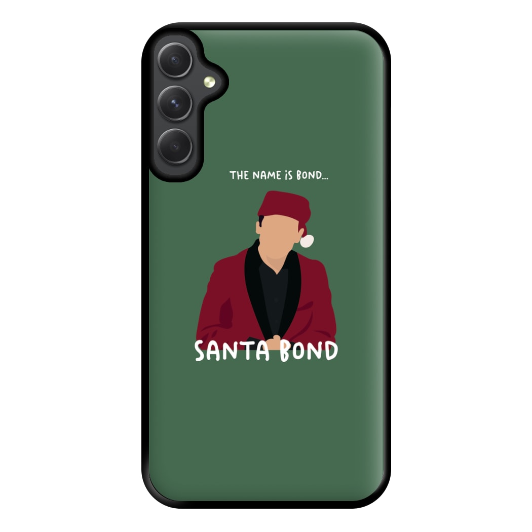 Santa Bond Phone Case for Galaxy A14