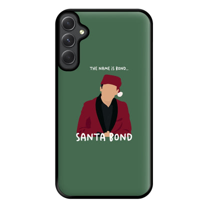 Santa Bond Phone Case for Galaxy A14