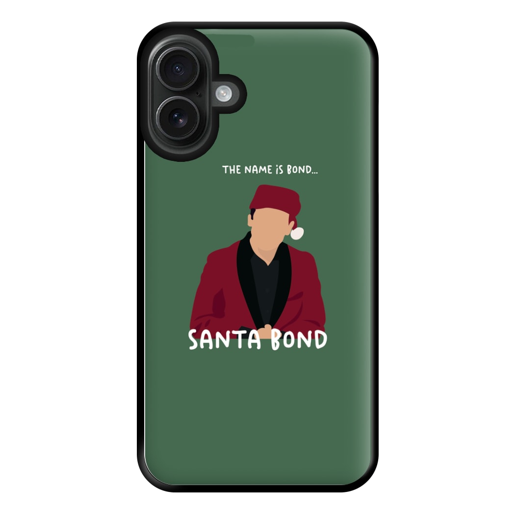 Santa Bond Phone Case for iPhone 16 Plus