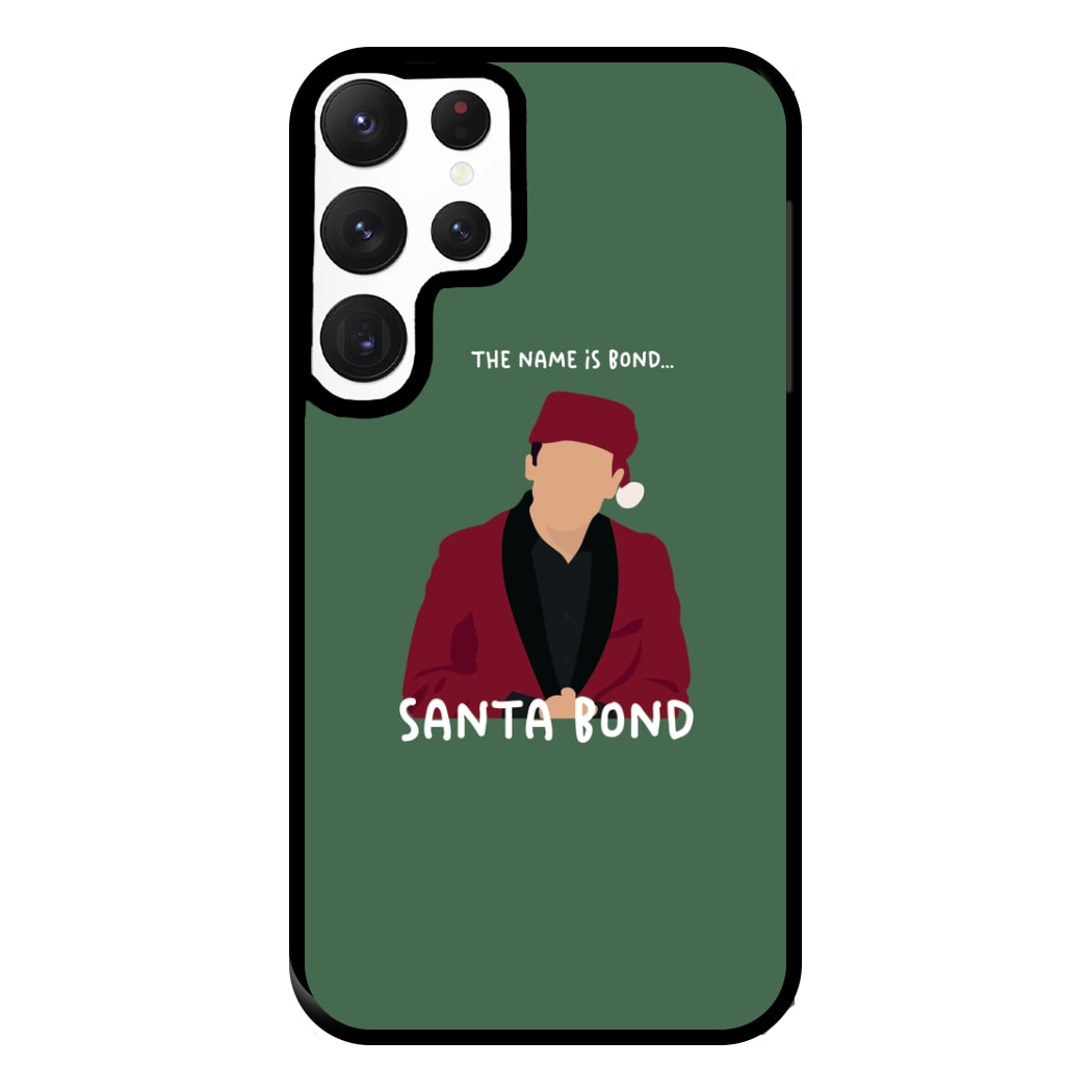 Santa Bond Phone Case for Galaxy S22 Ultra