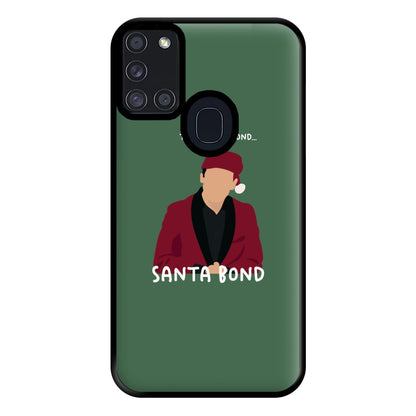 Santa Bond Phone Case for Galaxy A21s