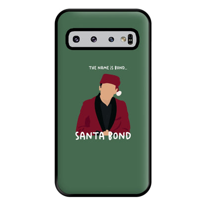 Santa Bond Phone Case for Galaxy S10 Plus