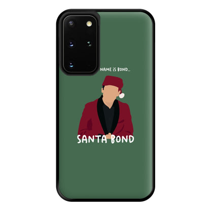 Santa Bond Phone Case for Galaxy S20 Plus