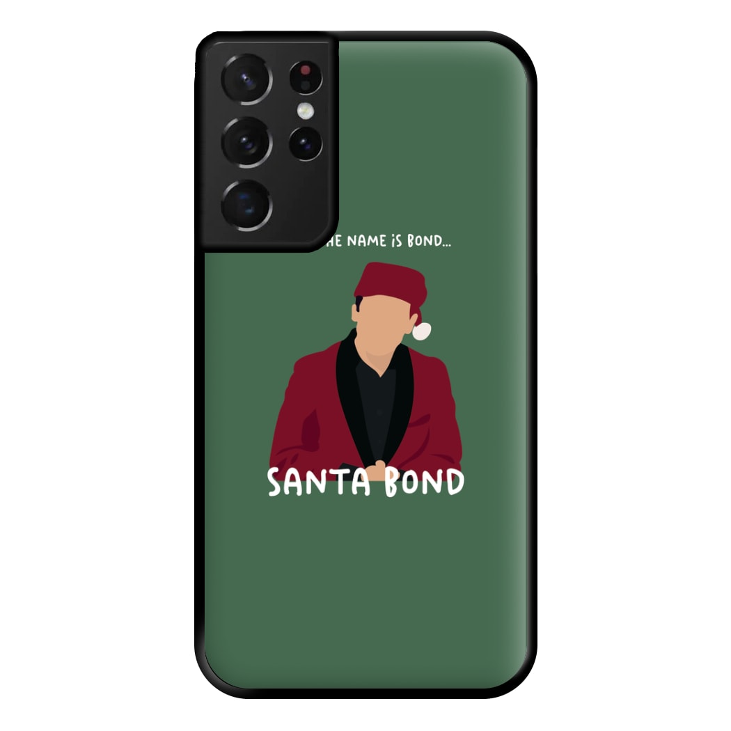 Santa Bond Phone Case for Galaxy S21 Ultra