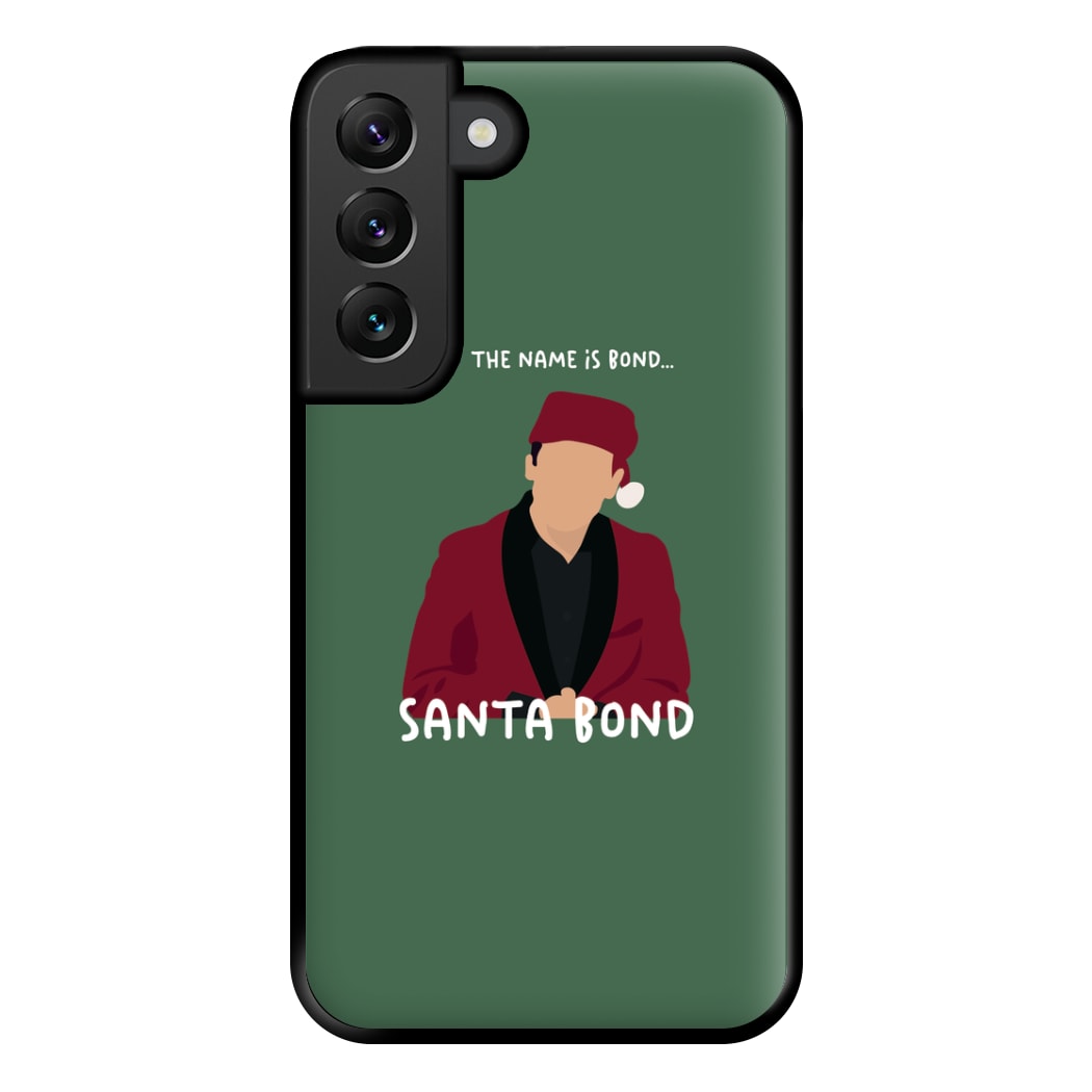 Santa Bond Phone Case for Galaxy S22 Plus