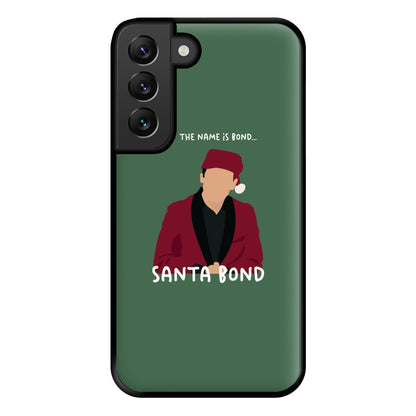 Santa Bond Phone Case for Galaxy S22 Plus