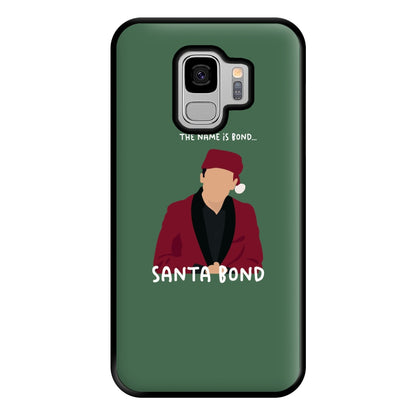 Santa Bond Phone Case for Galaxy S9 Plus