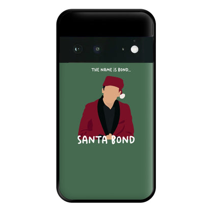 Santa Bond Phone Case for Google Pixel 6a