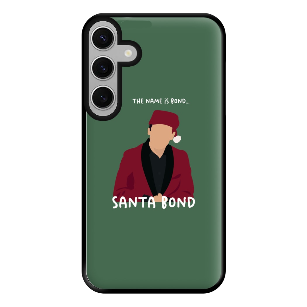 Santa Bond Phone Case for Galaxy S24FE