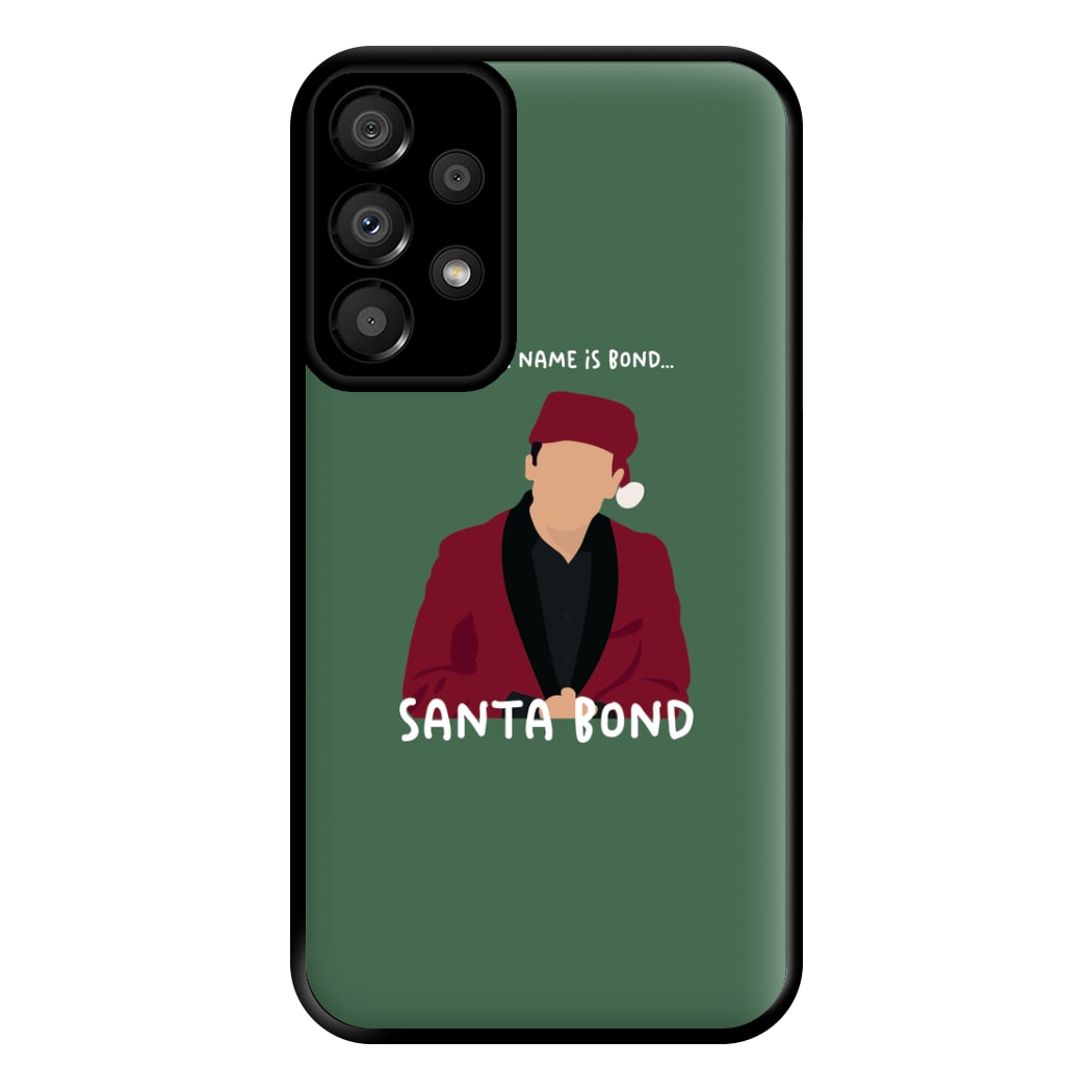 Santa Bond Phone Case for Galaxy A33