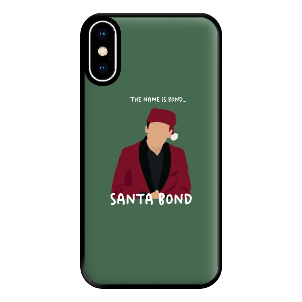 Santa Bond Phone Case for iPhone XS Max