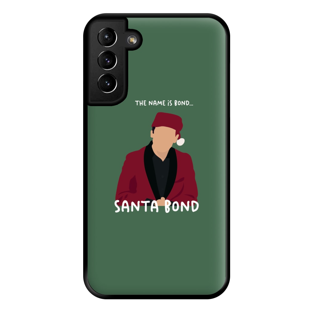 Santa Bond Phone Case for Galaxy S21 Plus