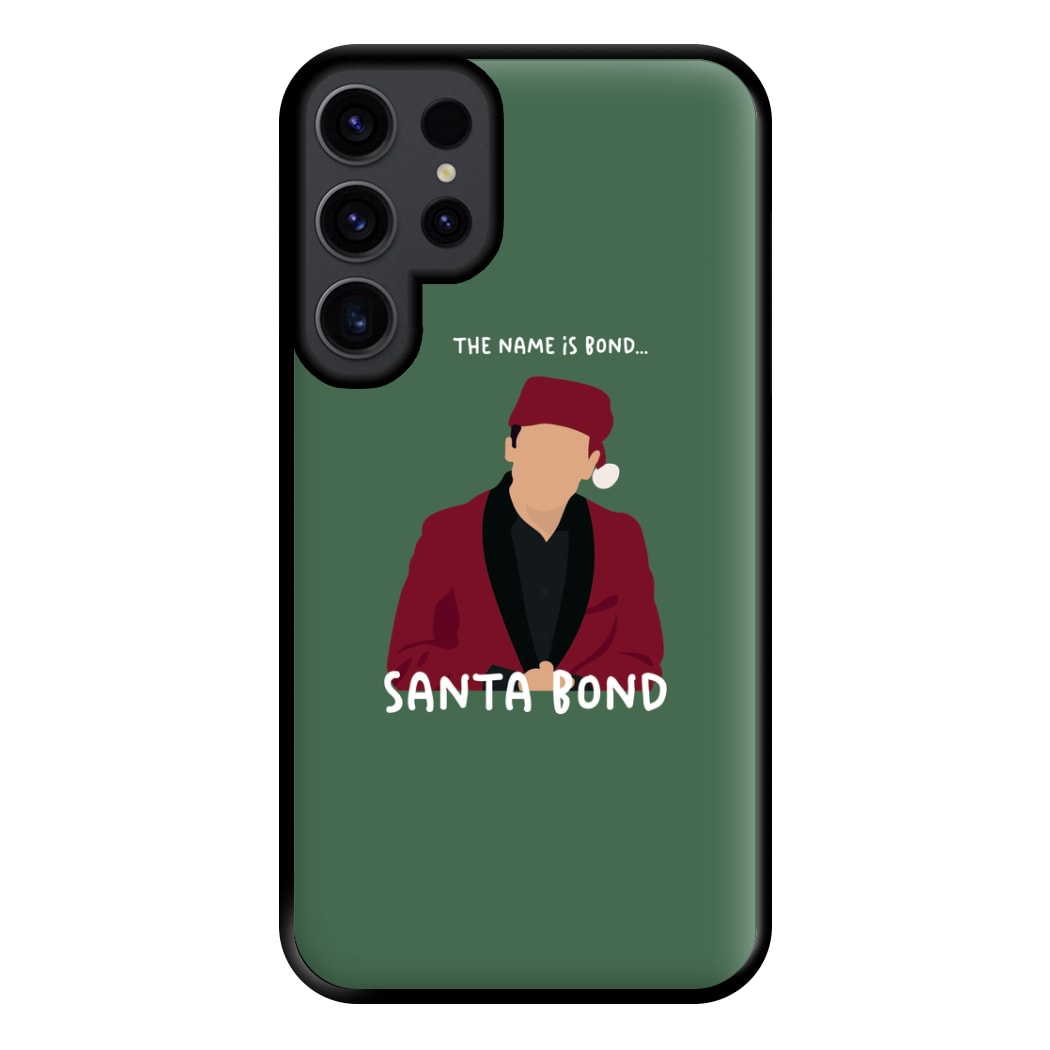 Santa Bond Phone Case for Galaxy S23 Ultra