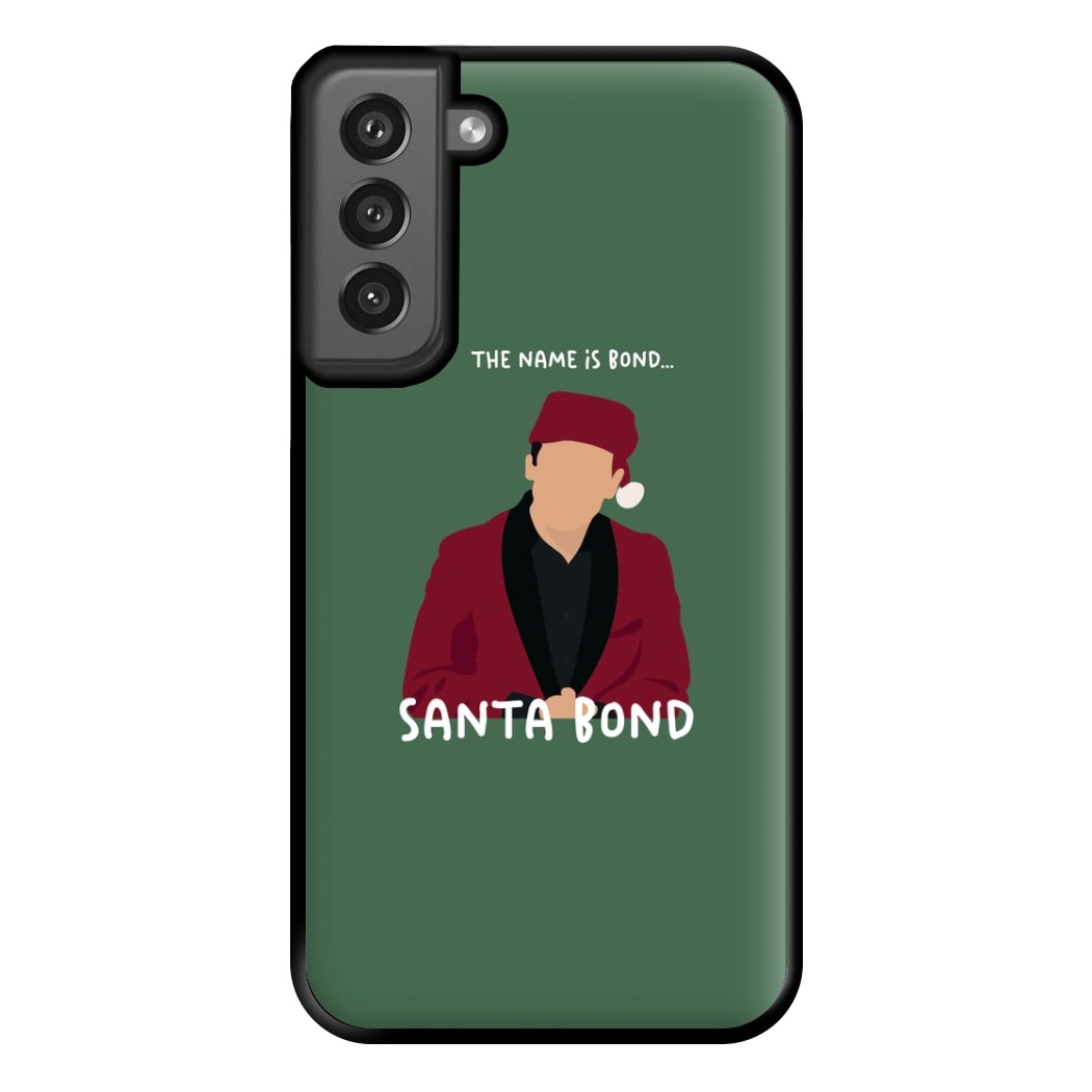 Santa Bond Phone Case for Galaxy S21FE