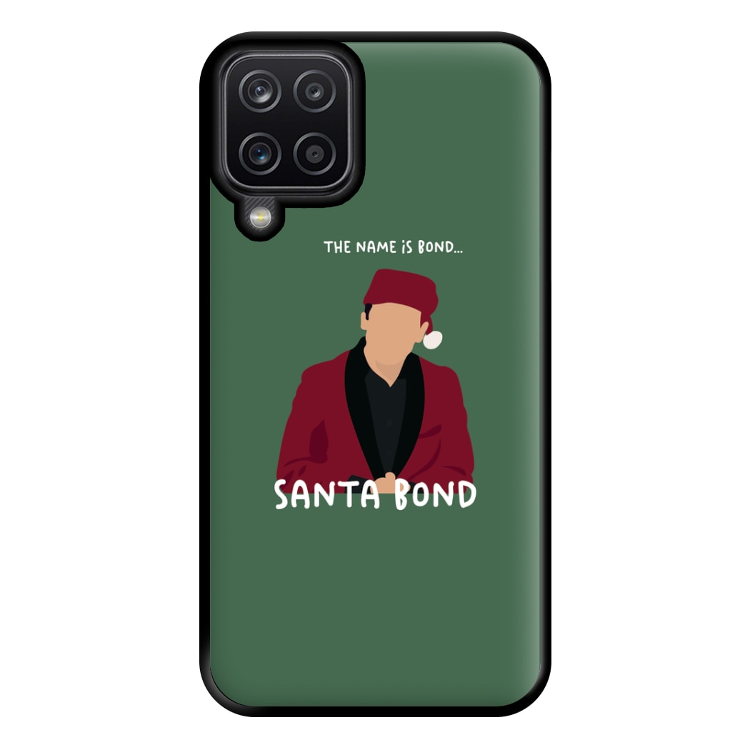 Santa Bond Phone Case for Galaxy A12