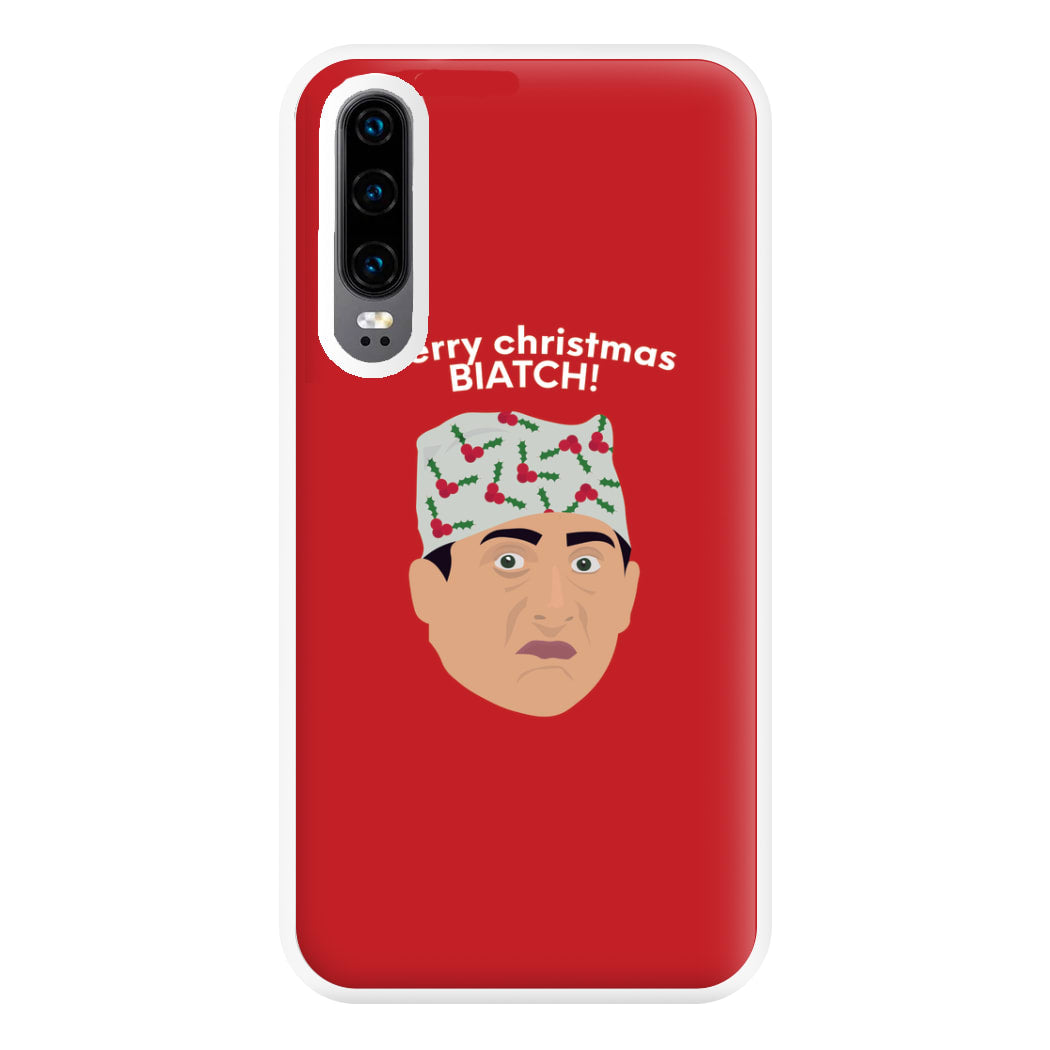 Merry Christmas Biatch Phone Case for Huawei P30