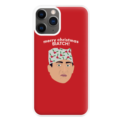 Merry Christmas Biatch Phone Case for iPhone 12 Pro Max