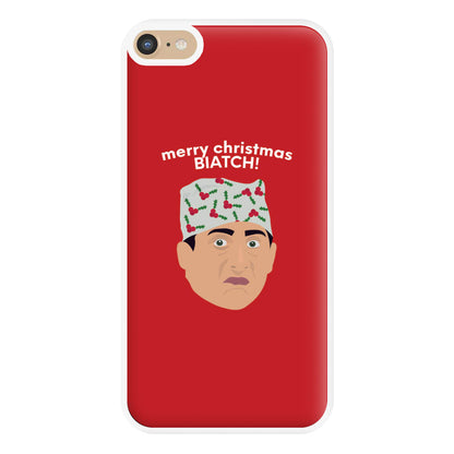 Merry Christmas Biatch Phone Case for iPhone 6 Plus / 7 Plus / 8 Plus