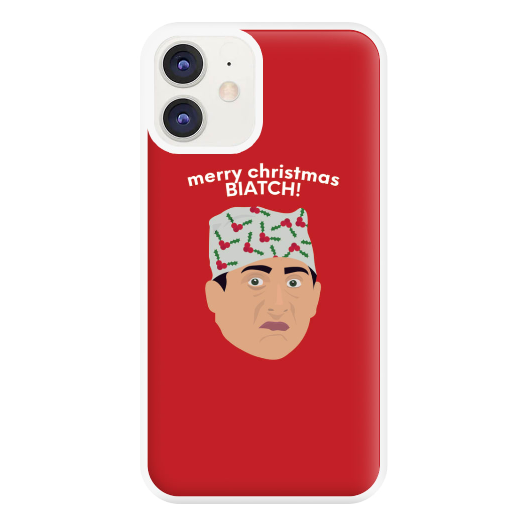 Merry Christmas Biatch Phone Case for iPhone 11