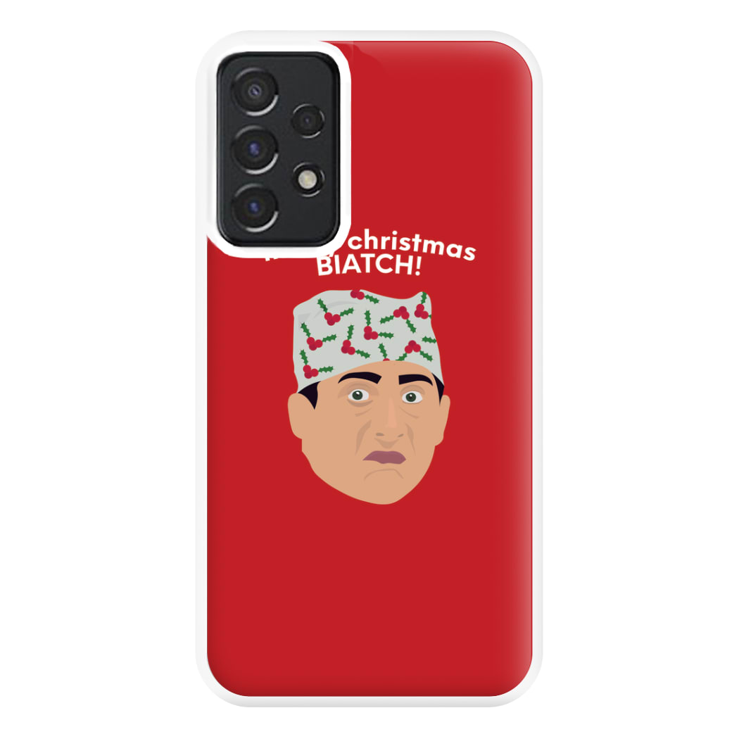 Merry Christmas Biatch Phone Case for Galaxy A52 / A52s