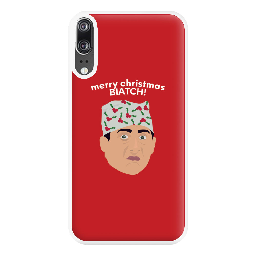 Merry Christmas Biatch Phone Case for Huawei P20