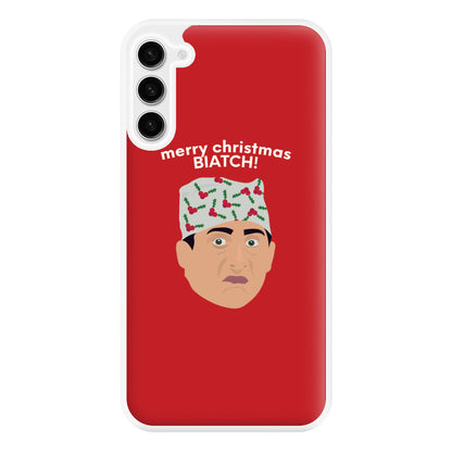 Merry Christmas Biatch Phone Case for Galaxy S23FE