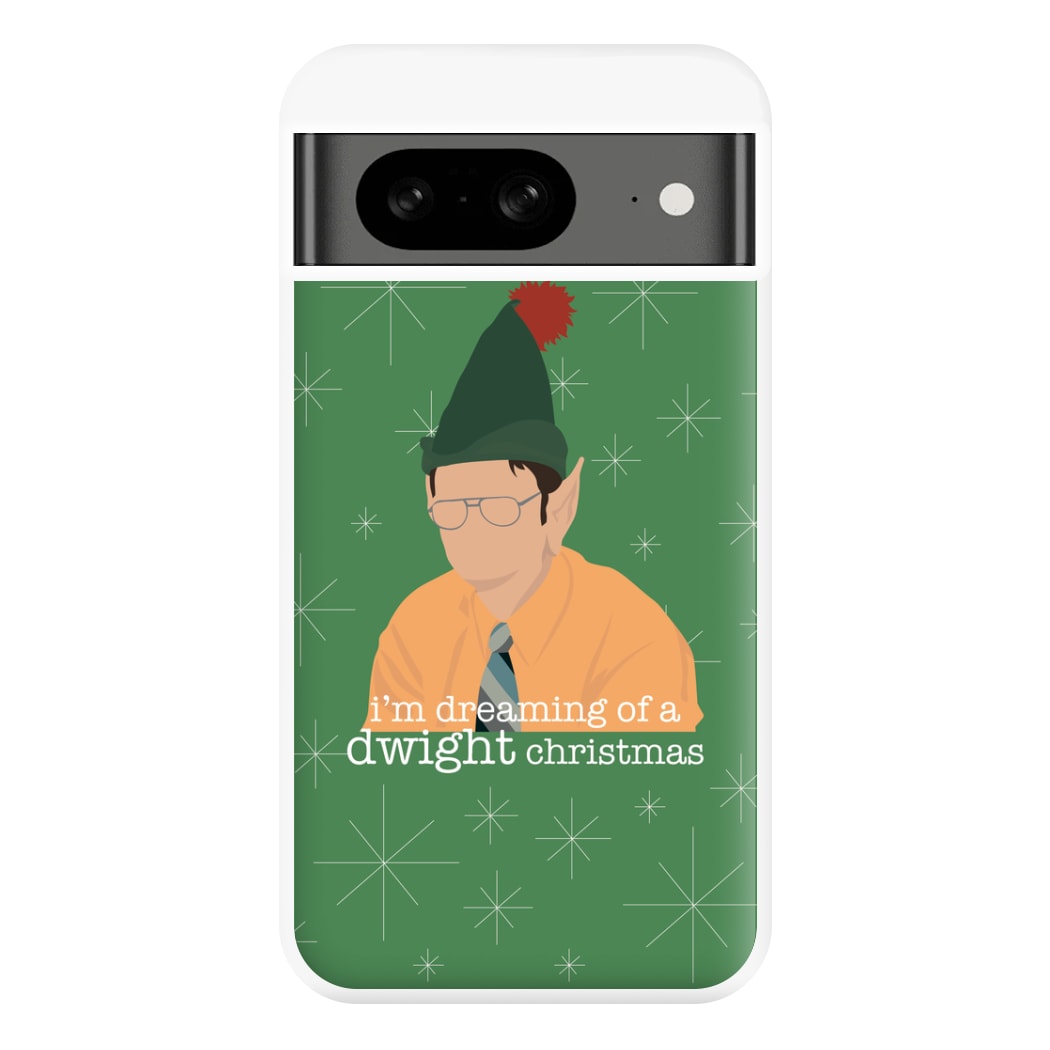 A Dwight Christmas Phone Case for Google Pixel 8