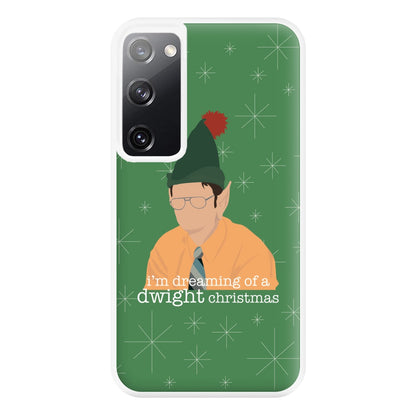 A Dwight Christmas Phone Case for Galaxy S20