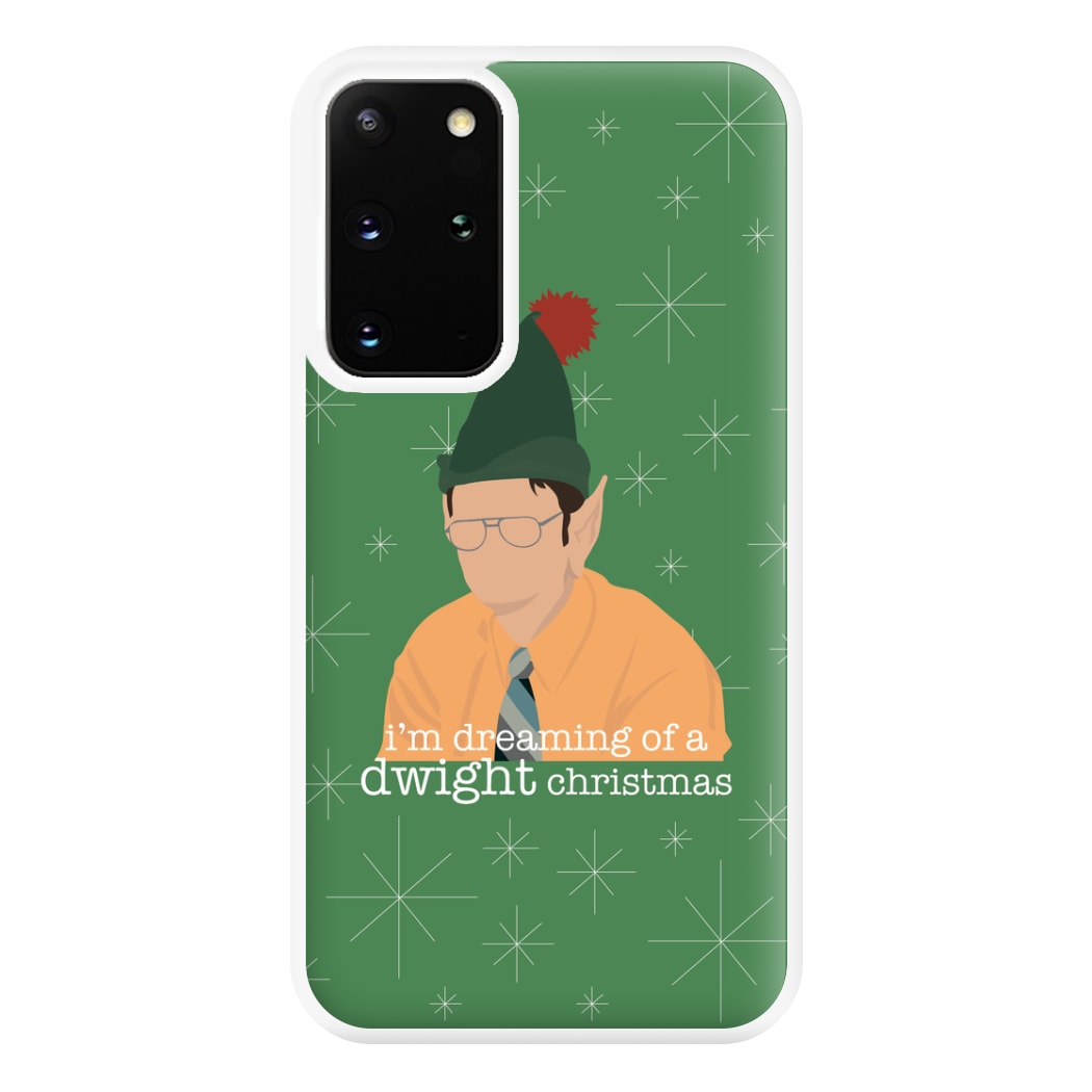 A Dwight Christmas Phone Case for Galaxy S20 Plus