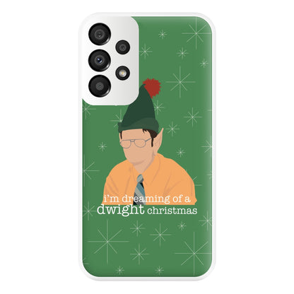 A Dwight Christmas Phone Case for Galaxy A33