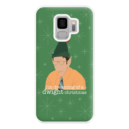 A Dwight Christmas Phone Case for Galaxy S9 Plus