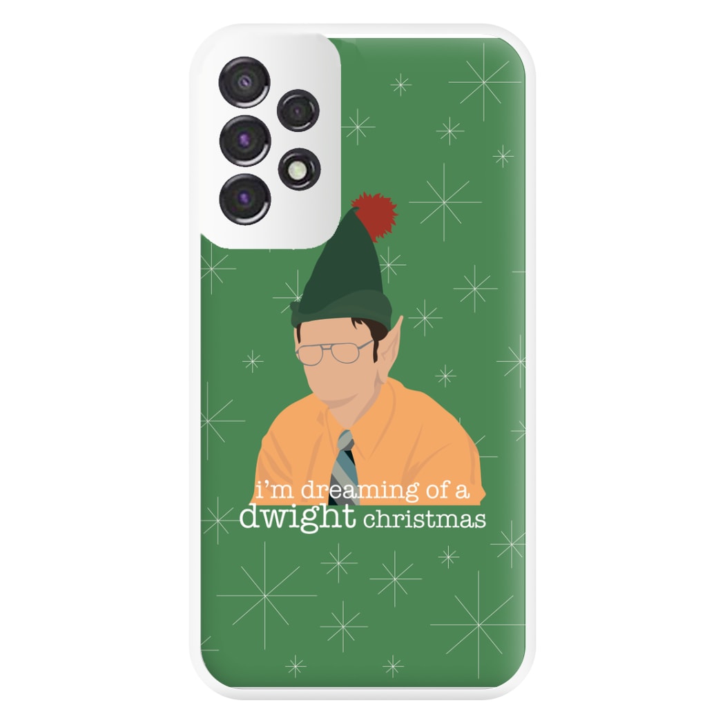 A Dwight Christmas Phone Case for Galaxy A53