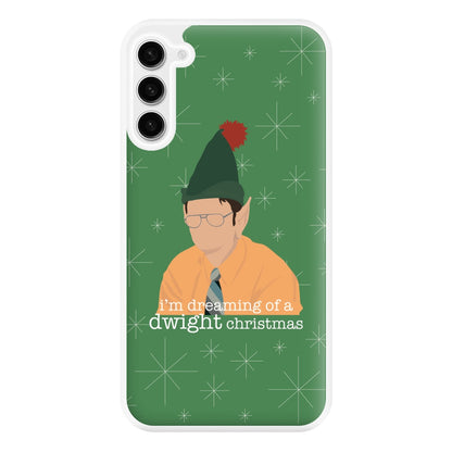 A Dwight Christmas Phone Case for Galaxy S23FE