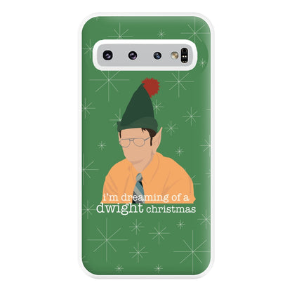 A Dwight Christmas Phone Case for Galaxy S10 Plus