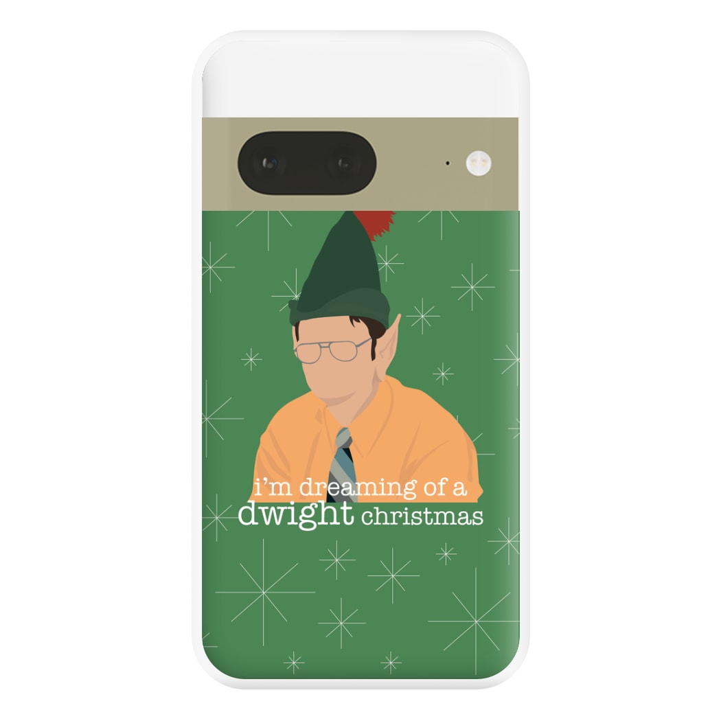 A Dwight Christmas Phone Case for Google Pixel 7a