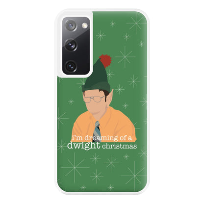 A Dwight Christmas Phone Case for Galaxy S20FE