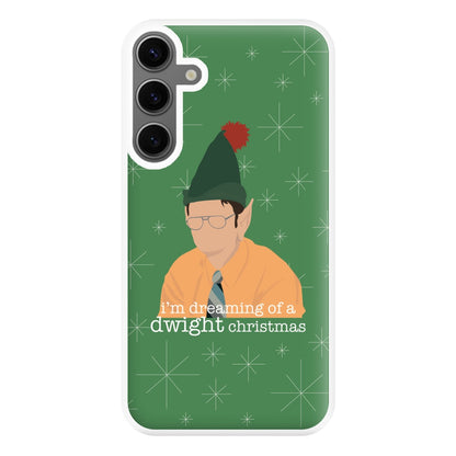 A Dwight Christmas Phone Case for Galaxy S24FE