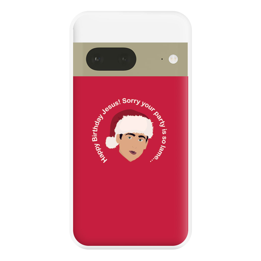 Happy Birthday Jesus Phone Case for Google Pixel 7a