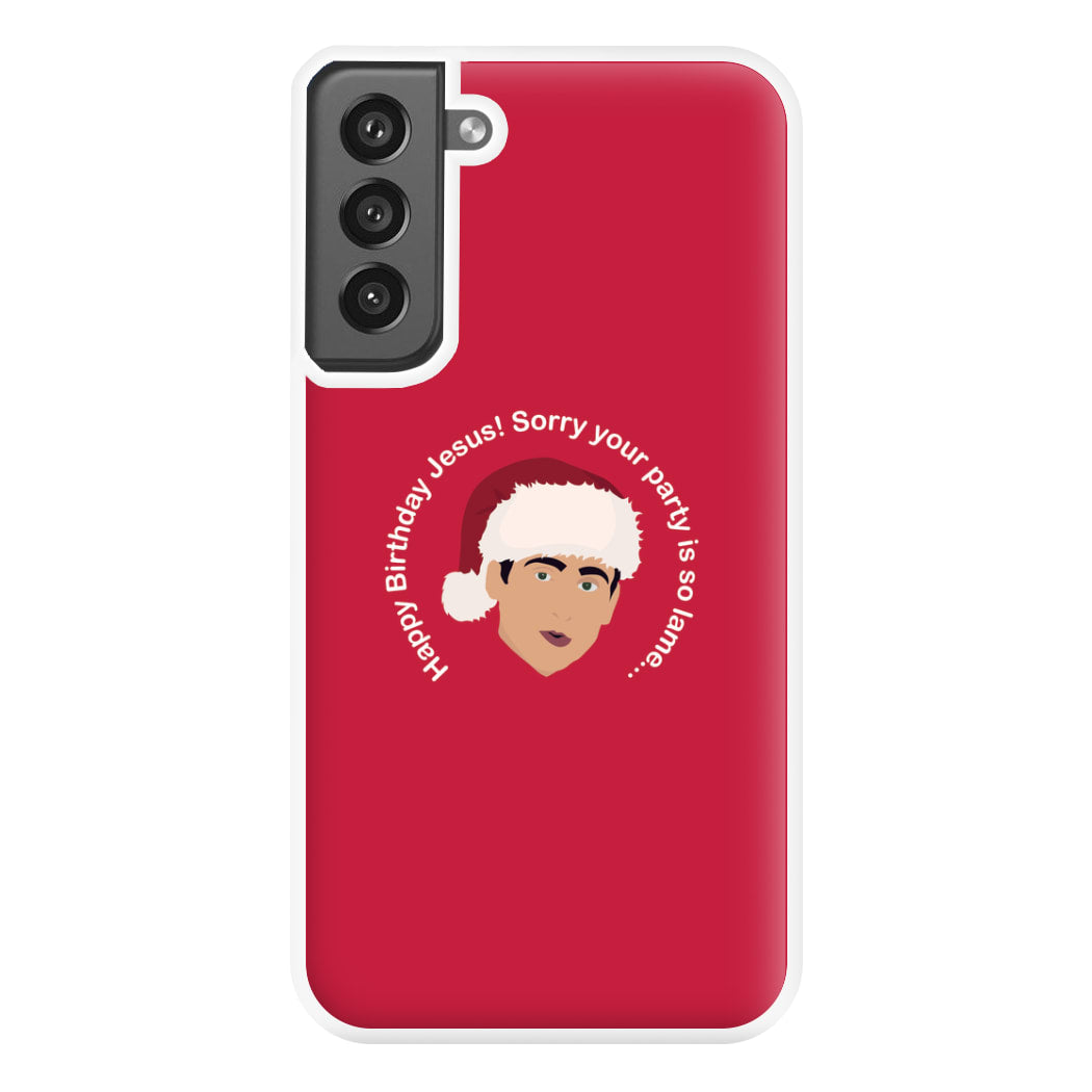 Happy Birthday Jesus Phone Case for Galaxy S21FE