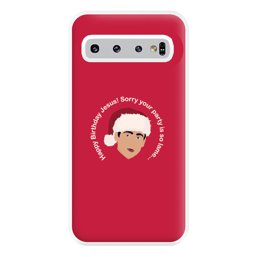 Happy Birthday Jesus Phone Case for Galaxy S10 Plus