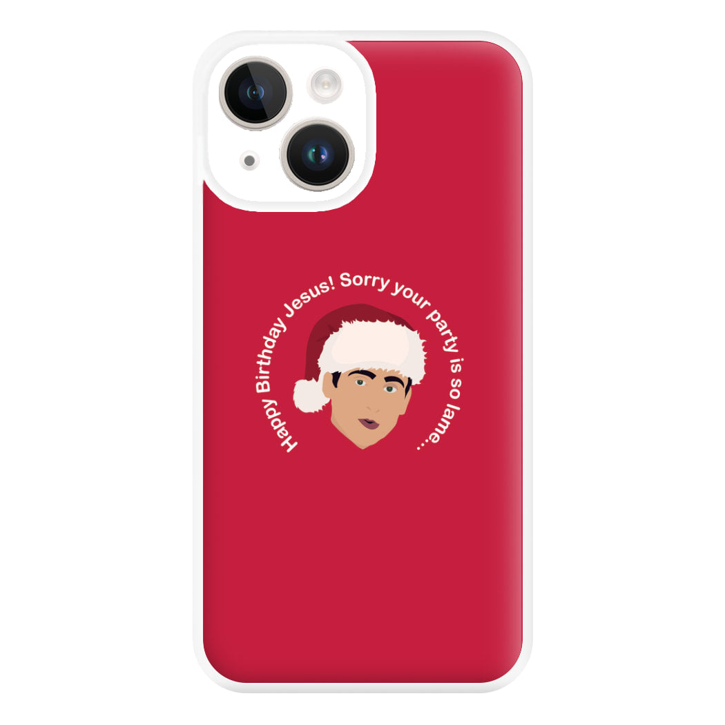 Happy Birthday Jesus Phone Case for iPhone 14