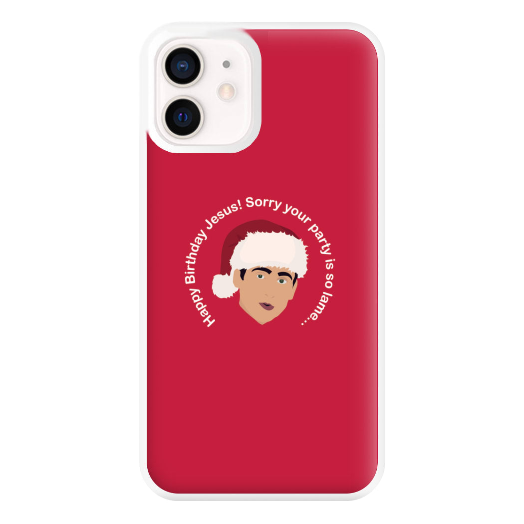 Happy Birthday Jesus Phone Case for iPhone 13 Mini