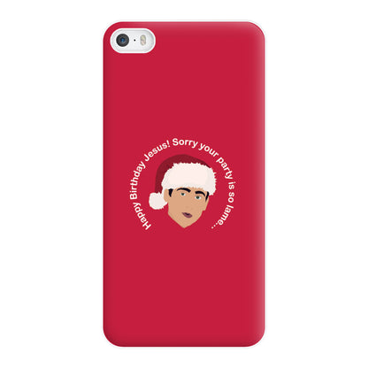 Happy Birthday Jesus Phone Case for iPhone 5 / 5s / SE 2016