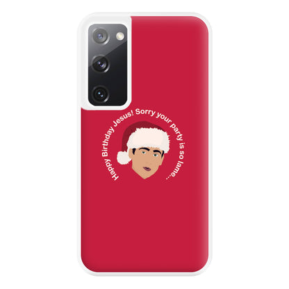 Happy Birthday Jesus Phone Case for Galaxy S20FE