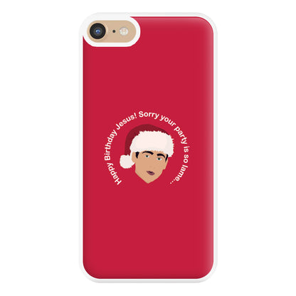 Happy Birthday Jesus Phone Case for iPhone 6 / 7 / 8 / SE