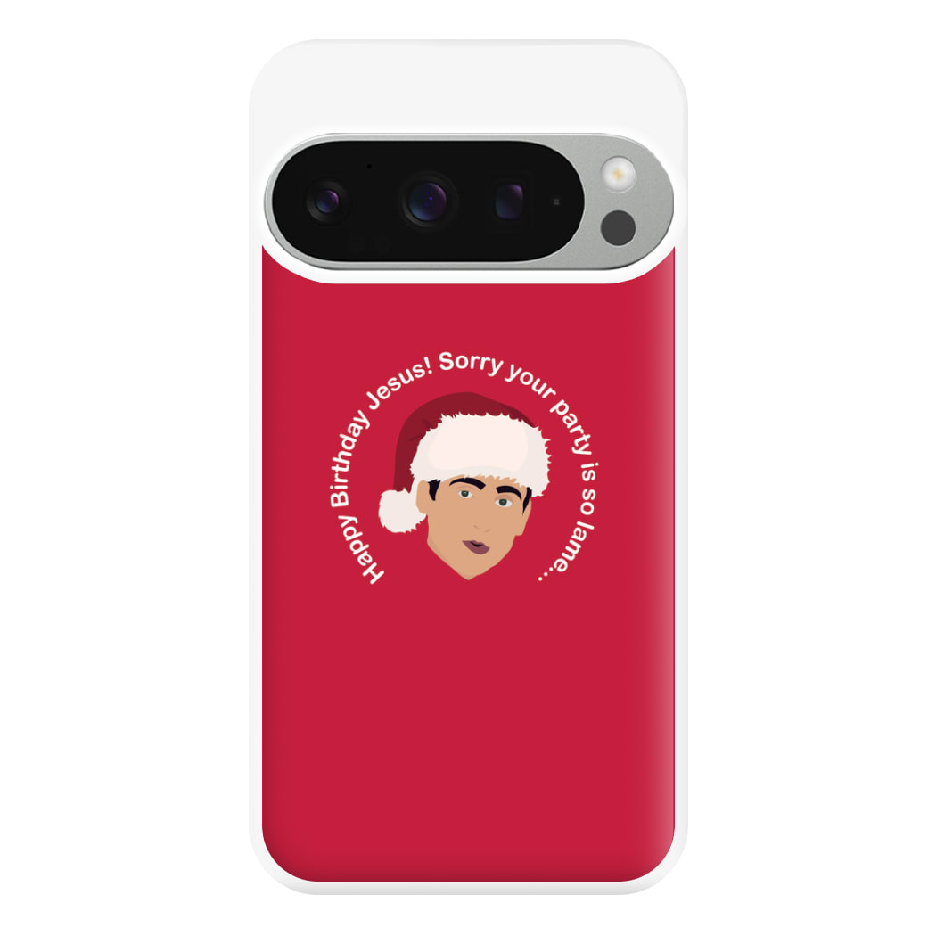 Happy Birthday Jesus Phone Case for Google Pixel 9 Pro XL