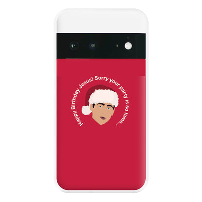 Happy Birthday Jesus Phone Case for Google Pixel 6a