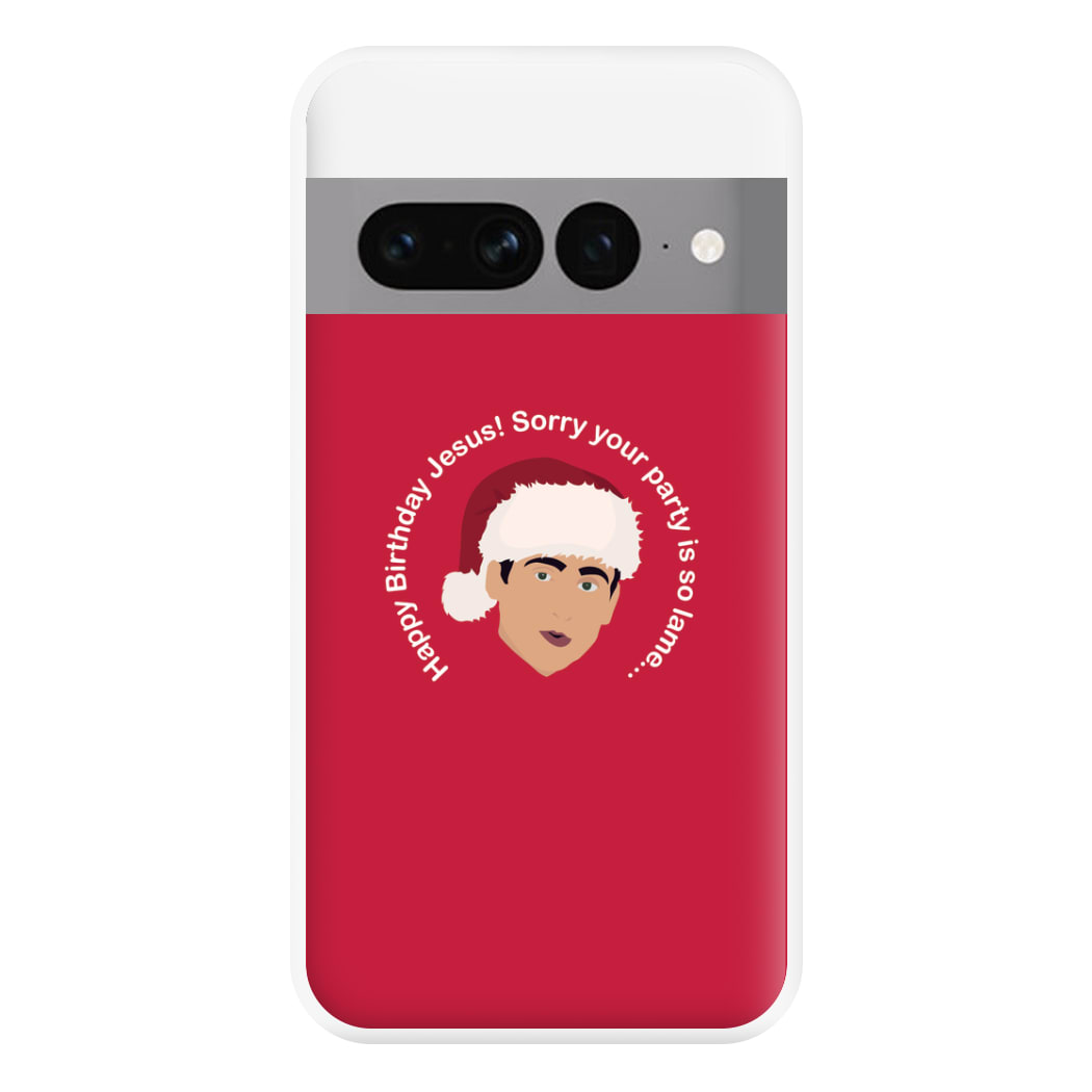 Happy Birthday Jesus Phone Case for Google Pixel 7 Pro